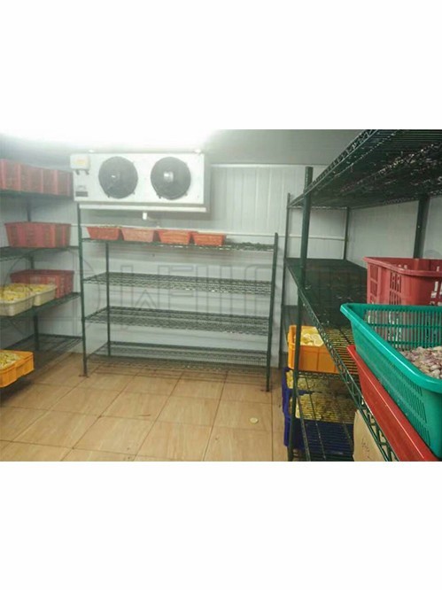 酒店商業(yè)廚房冷庫線網貨架